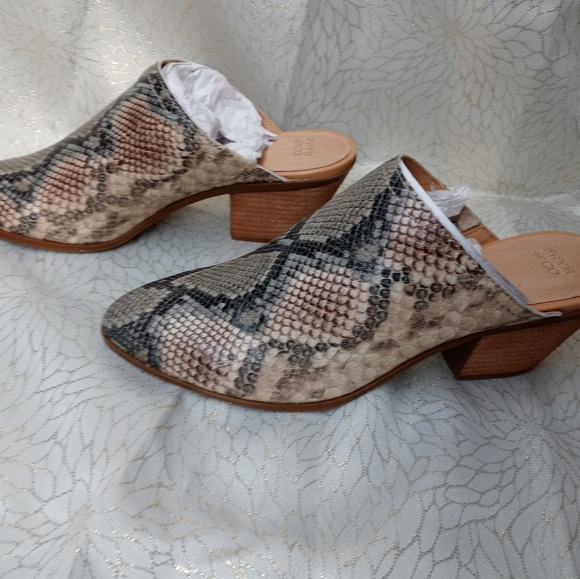 Frye & co snake print mules - Picture 2 of 4